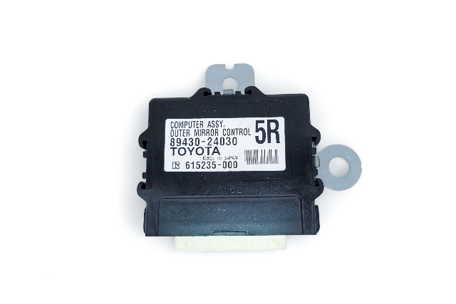 Lexus RC F 15-17 Outer Mirror Control Computer Unit 89430-24030, E055, OEM, 2015, 2016, 2017