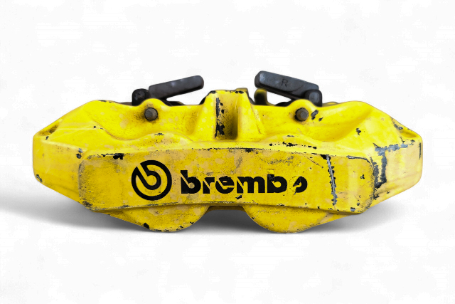 Lexus RC F 15-16 Brembo Rear Left/Driver Side Brake Caliper, 47850-0W090, E055, OEM, 2015, 2016