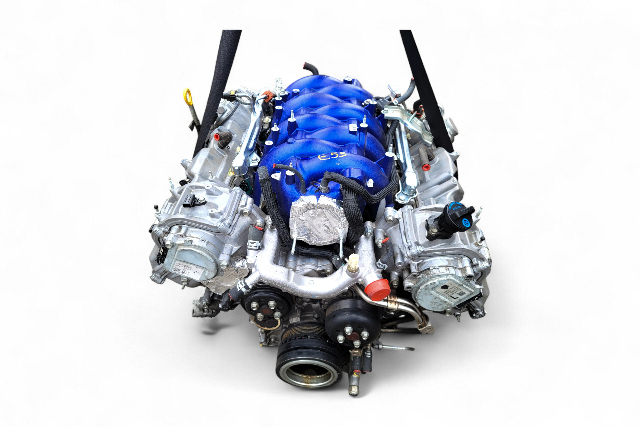 Lexus RC F 15-19 Engine Motor Long Block Assembly 5.0L 8 Cyl. 93K Miles, E055, OEM, 2015, 2016, 2017, 2018, 2019