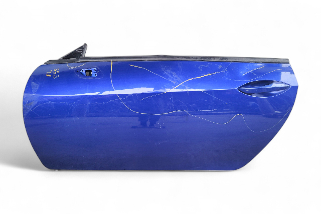 Lexus RC F 15-24 Front Left/Driver Side Door Assembly Blue, 67002-24110, E055, OEM, 2015, 2016, 2017, 2018, 2019, 2020, 2021, 2022, 2023, 2024