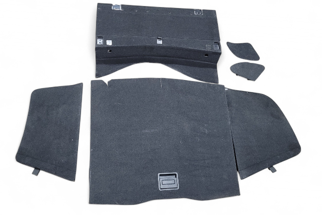 Lexus IS300 Wagon 01-05 Trunk Carpet Mat Trim Black Cargo Spare Tire Cover E056, OEM, 2001, 2002, 2003, 2004, 2005