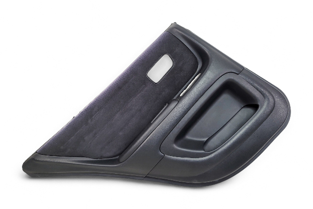 Lexus IS300 02-05 Rear Door Panel Trim Left Black Interior 67640-53060-C1, E056, OEM, 2002, 2003, 2004, 2005