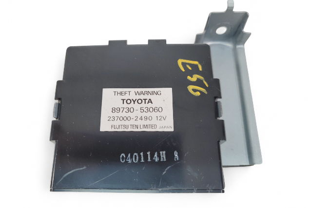Lexus IS300 01-05 Theft Warning Computer Unit 89730-53060, E056, OEM, 2001, 2002, 2003, 2004, 2005