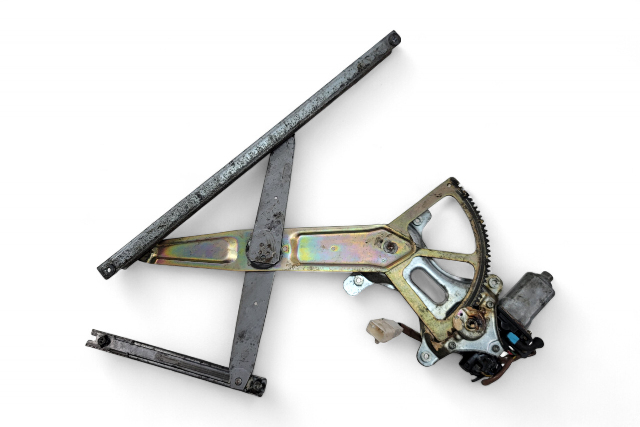 Lexus IS300 01-05 Window Glass Regulator W/ Motor Front Left/Driver 69802-53010, E056, OEM, 2001, 2002, 2003, 2004, 2005