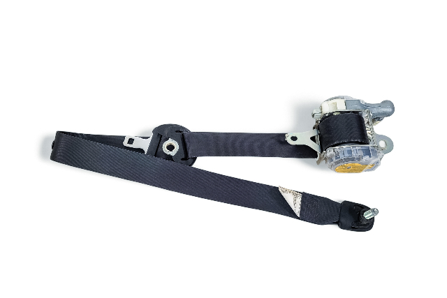 Scion FR-S 13-16 Front Left/Driver Seat Belt Black SU003-01873, E057, OEM, 2013, 2014, 2015, 2016