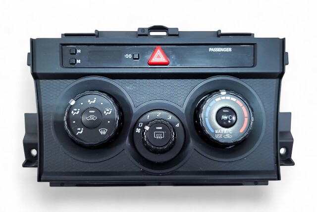 Scion FR-S 13-16 A/C Heater Climate Control Bezel 85201-CA040, E057, OEM, 2013, 2014, 2015, 2016