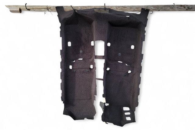 Acura RL 05-08 Complete Full Floor Carpet Rug Mat Black 83301-SJA-A01ZC, E058, OEM, 2005, 2006, 2007, 2008