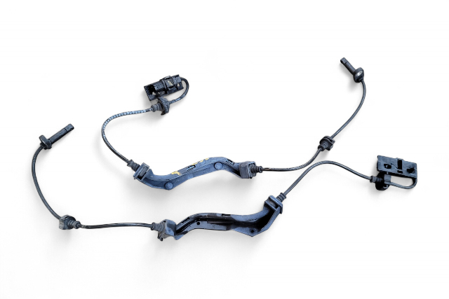 Acura RL 05-08 Rear ABS Brake Sensor Right/Left Set, 57475-SJA-003, 57470-SJA-003, E058, OEM, 2005, 2006, 2007, 2008