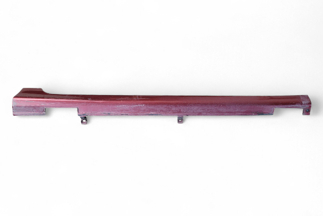 Acura RL 05-08 Rocker Panel Molding Side Skirt Right/Passenger Side Red, 71800-SJA-A01ZH, E058, OEM, 2005, 2006, 2007, 2008