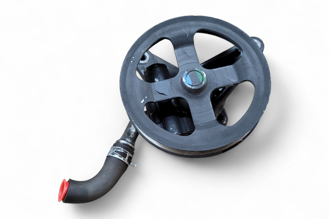 Acura RL 05-12 Power Steering Pump w/Pulley 3.5L 6 Cylinder 56100-RJA-015, E058, OEM, 2005, 2006