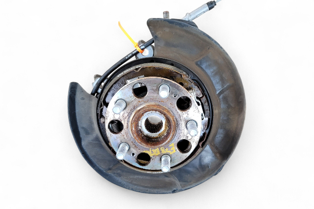 Acura RL 05-12 Knuckle Spindle, Rear Right Passenger Side, 52210-SJA-010, E058, OEM, 2005, 2006, 2007, 2008, 2009, 2010, 2011, 2012