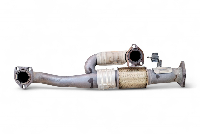 Acura RL 05-08 Exhaust Down Pipe Front 18210-SJA-A03, E058, OEM, 2005, 2006, 2007, 2008