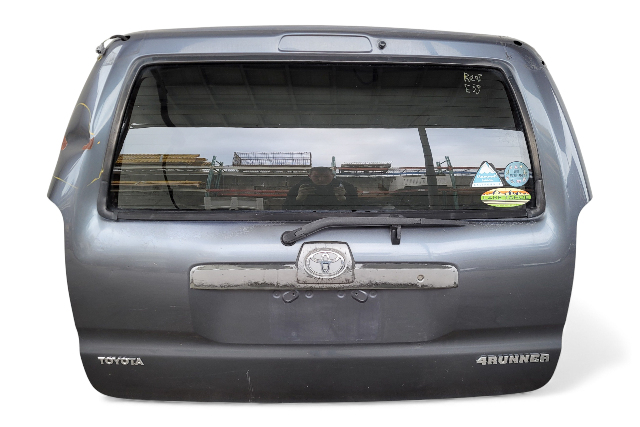 Toyota 4Runner 03-09 Tail Liftgate Lift Gate Deck Lid Trunk Factory, Gray, 67005-35310, E059, OEM, 2003, 2004, 2005, 2006, 2007, 2008, 2009