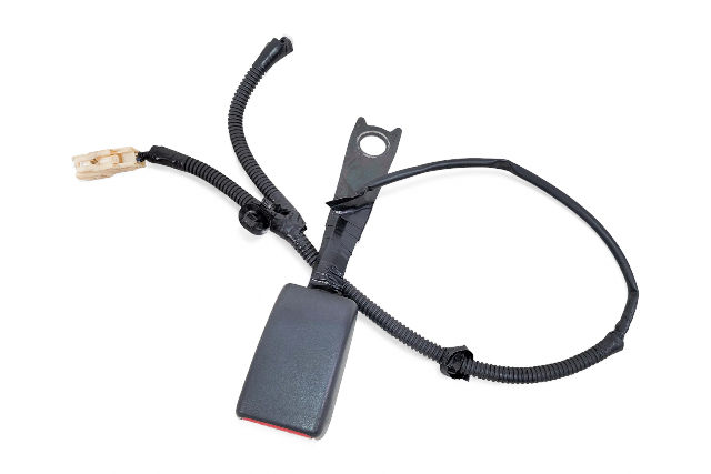 Toyota 4Runner 03-05 Seat Belt Buckle, Front Right/Passenger Black, 73230-35840-B1, E059, OEM, 2003, 2004, 2005