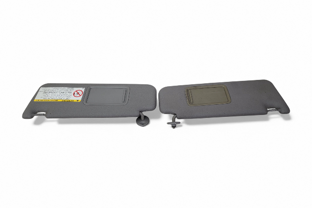 Toyota 4Runner 03-05 Sunvisor Sun Visor Gray Left/Right Set (2), 74320-35A00-B0, E059, OEM, 2003, 2004, 2005