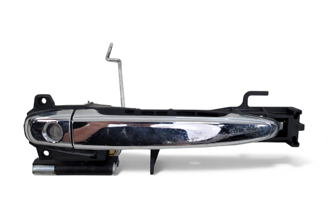 Toyota 4Runner 05-09 Exterior Door Handle Front Left/Driver Chrome, 69210-58010, E060, OEM, 2005, 2006, 2007, 2008, 2009