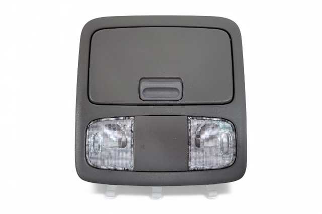 Toyota 4Runner 03-09 Overhead Console Map Light/Lamp, Grey 63670-0W041-B0, E060, OEM, 2003, 2004, 2005, 2006, 2007, 2008, 2009