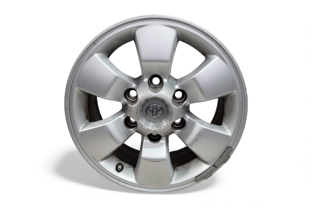Toyota 4Runner 03-09 Alloy Wheel, Rim Disc, 6 Spoke 17 Inch #5, 42611-35302, E060, OEM, 2003, 2004, 2005, 2006, 2007, 2008, 2009