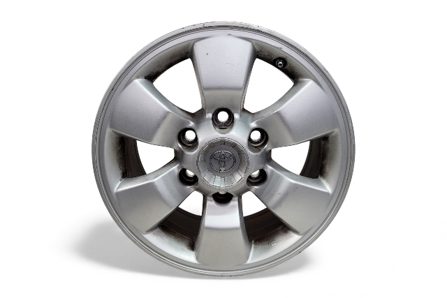 Toyota 4Runner 03-09 Alloy Wheel, Rim Disc, 6 Spoke 17 Inch #3, 42611-35302, E060, OEM, 2003, 2004, 2005, 2006, 2007, 2008, 2009