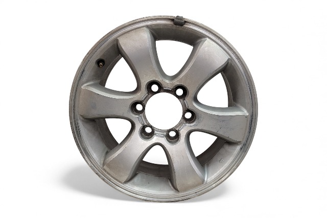 Toyota 4Runner 03-09 Alloy Wheel, Rim Disc, 6 Spoke 17 Inch #4, 42611-35302, E060, OEM, 2003, 2004, 2005, 2006, 2007, 2008, 2009
