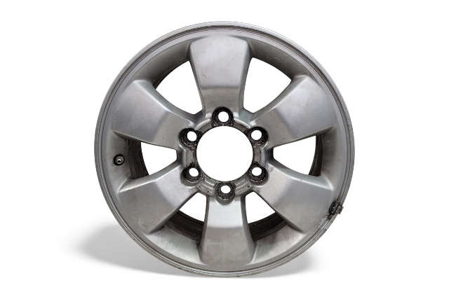 Toyota 4Runner 03-09 Alloy Wheel, Rim Disc, 6 Spoke 17 Inch #1, 42611-35302, E060, OEM, 2003, 2004, 2005, 2006, 2007, 2008, 2009