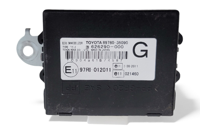 Toyota 4Runner 03-09 ECU Ignition Immobilizer Module 89780-35090, E060, OEM, 2003, 2004, 2005, 2006, 2007, 2008, 2009