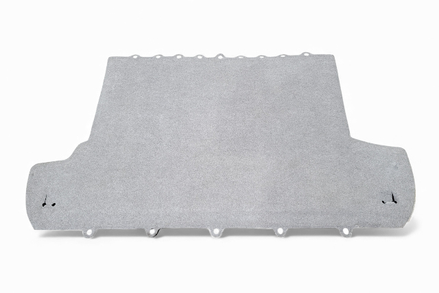 Toyota 4Runner 03-09 Rear Trunk Carpet Trim Floor Mat Gray 58570-35100, E060, OEM, 2003, 2004, 2005, 2006, 2007, 2008, 2009