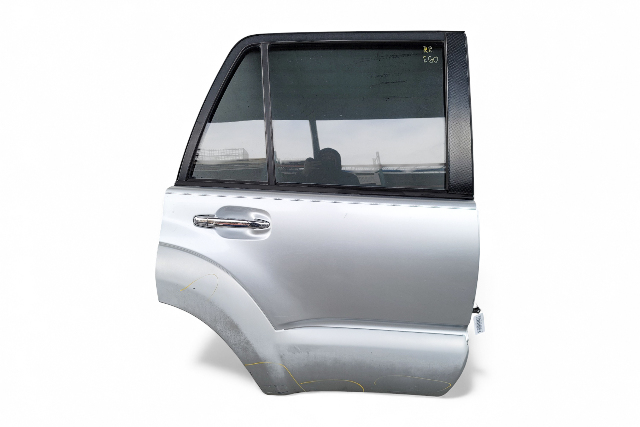 Toyota 4Runner 03-09 Door Assembly w/ Glass, Rear Right Side, Silver,  67003-35171, E060, OEM, 2003, 2004, 2005, 2006, 2007, 2008, 2009