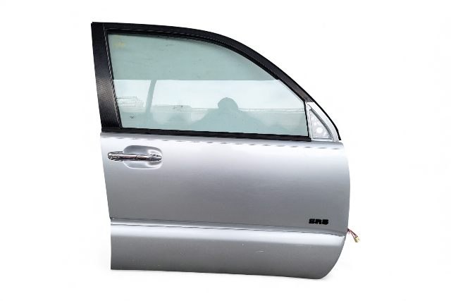 Toyota 4Runner 03-09 Front Right/Passenger Side Door Assembly Silver, 67001-35512, E060, OEM, 2003, 2004, 2005, 2006, 2007, 2008, 2009