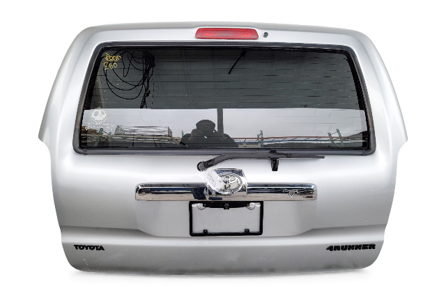 Toyota 4Runner 03-09 Tail Liftgate Lift Gate Deck Lid Trunk Factory, Gray, 67005-35310, E060, OEM, 2003, 2004, 2005, 2006, 2007, 2008, 2009