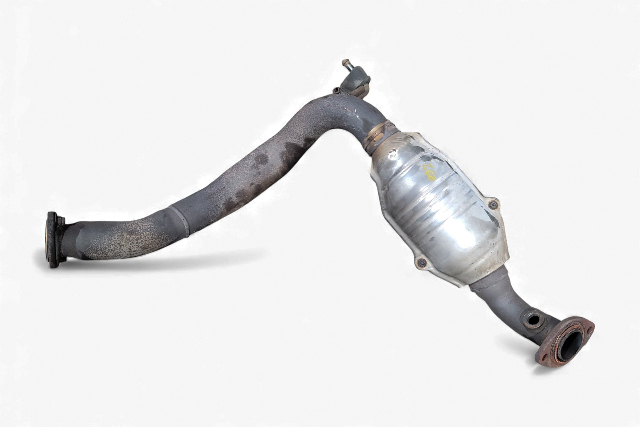 Toyota 4Runner 04-09 Front Exhaust Down Pipe, 4.0L 17450-31030, E060, OEM, 2004, 2005, 2006, 2007, 2008, 2009