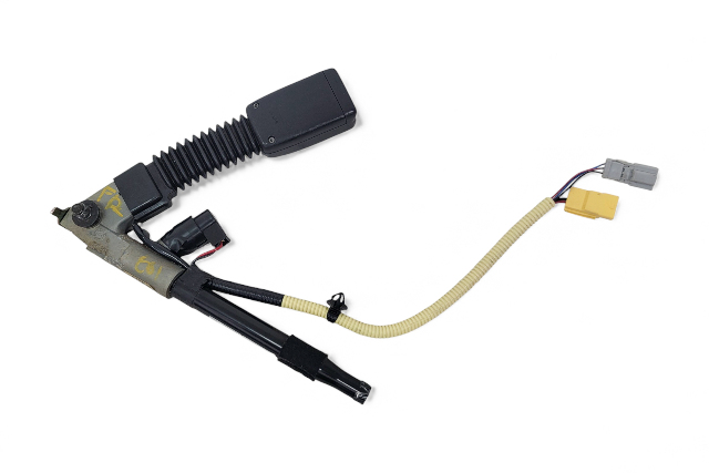 Honda Element 03-06 Seat Belt Buckle, Right/Passenger Black 04813-SCV-A02ZA, E061, OEM, 2003, 2004, 2005, 2006