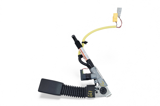 Honda Element 03-06 Seat Belt Buckle, Left/Driver Black 04816-SCV-A02ZA, E061, OEM, 2003, 2004, 2005, 2006