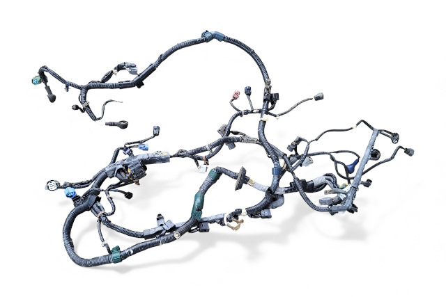 Honda Element 03-06 Engine Wire Harness A/T 2.4L, 32110-PZD-A51, E061, OEM, 2003, 2004, 2005, 2006