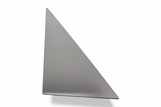 Honda Element 03-04 Front Right/Passenger Pillar Corner Garnish Metallic, 75490-SCV-A00ZE, E063, OEM, 2003, 2004