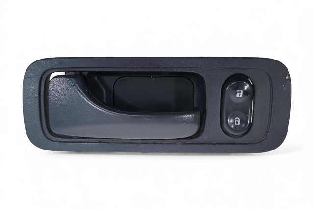 Honda Element 03-10 Interior Door Handle Front Left, Black 72165-SCV-A01ZA, E063, OEM, 2003, 2004, 2005, 2006, 2007, 2008, 2009, 2010