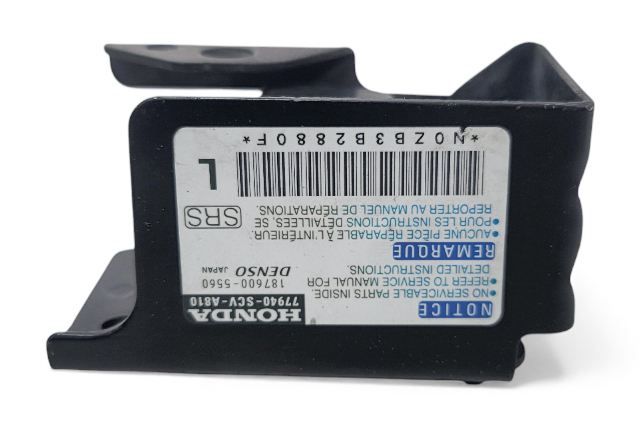 Honda Element 03-06 Impact Crash Sensor Front Left/Driver 77940-SCV-A81, E063, OEM, 2003, 2004, 2005, 2006