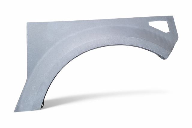 Honda Element 03-05 Front Fender Cladding Molding Right/Passenger Metallic 74115-SCV-A10ZA, E063, OEM, 2003, 2004, 2005