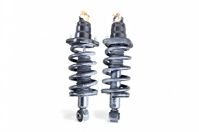 Honda Element 03-11 EX Rear Shock Absorber Strut Left/Right Set, 52620-SCV-A03, E063, OEM, 2003, 2004, 2005, 2006, 2007, 2008, 2009, 2010, 2011