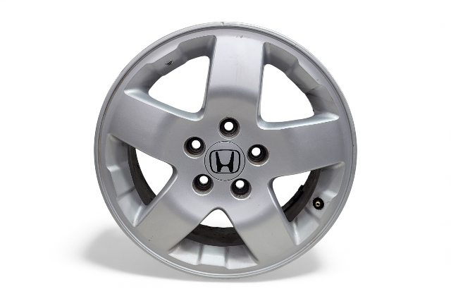 Honda Element 03-06 Alloy Disc Wheel Rim 5 Spoke 16x6.5, 42700-SCV-A51 #4, E063, OEM, 2003, 2004, 2005, 2006