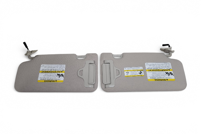 Subaru Forester 19-24 Sun Visor Left/Driver Right/Passenger 92011SJ020ME Tan Set, E064, OEM, 2019, 2020, 2021, 2022, 2023, 2024