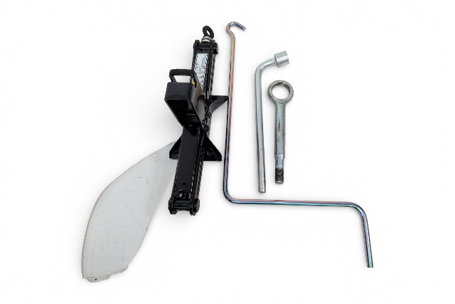 Subaru Forester 18-24 Spare Tire Tool Set Kit Jack Assembly Wrench 4 Piece, 97032YC050, E064, OEM, 2018, 2019, 2020, 2021, 2022, 2023, 2024