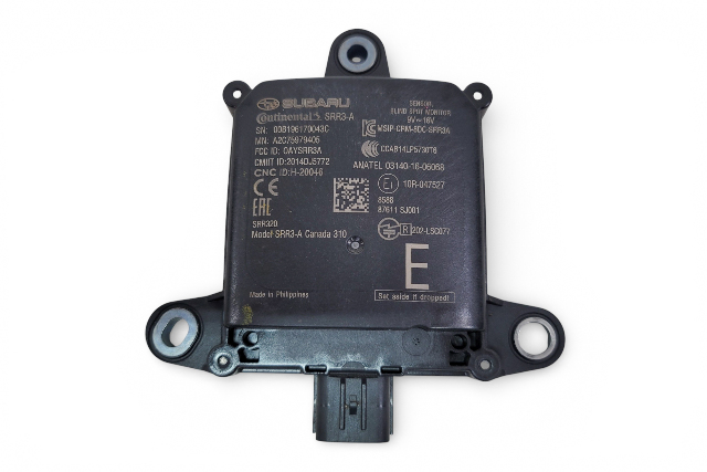 Subaru Forester 19-21 Lane Departure Blind Spot Warning Sensor Alert Rear Right/Passenger Side, 87611SJ004, E064, OEM, 2019, 2020, 2021