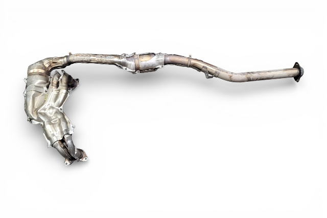 Subaru Forester 19-24 Front Exhaust Down Pipe, 44620AE550, E064, OEM, 2019, 2020, 2021, 2022, 2023, 2024