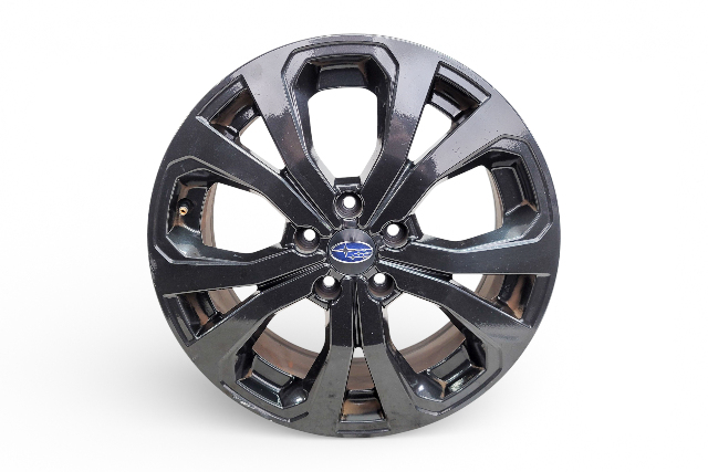 Subaru Forester 19-24 Alloy Wheel Rim 18x7 Black, 28111SJ060 #3, E064, OEM, 2019, 2020, 2021, 2022, 2023, 2024