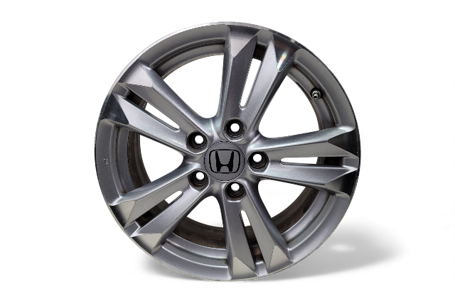 Honda CR-Z CRZ 11-12 Alloy Wheel 10 Spoke 16x6, #4, 42700-SZT-A91, E065, OEM, 2011, 2012