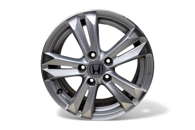 Honda CR-Z CRZ 11-12 Alloy Wheel 10 Spoke 16x6, #1, 42700-SZT-A91, E065, OEM, 2011, 2012