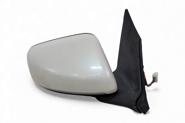 Honda CR-Z CRZ 11-12 Side View Mirror Right/Passenger White Pearl, 76200-SZT-306ZB, E065, OEM, 2011, 2012