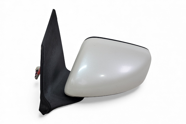 Honda CR-Z CRZ 11-12 Side View Mirror Left/Driver Heated White Pearl, 76250-SZT-306ZB, E065, OEM, 2011, 2012