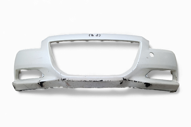 Honda CR-Z CRZ 11-12 Front Bumper Cover Assembly Platinum White, 04711-SZT-A90ZZ, E065, OEM, 2011, 2012